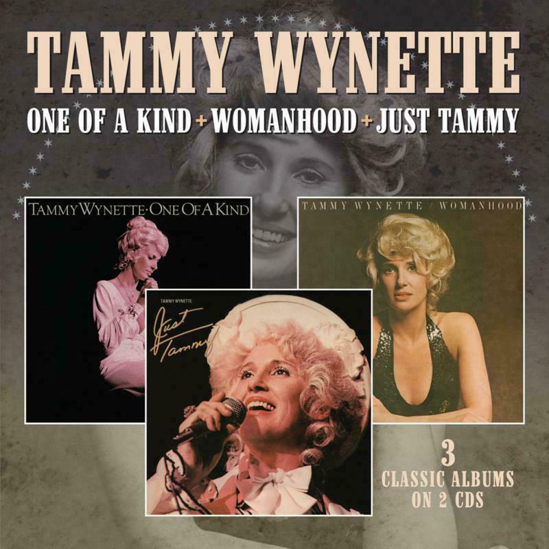 Picture of Tammy Wynette - One Of A Kind / Womanhood / Just Tammy (2CD)