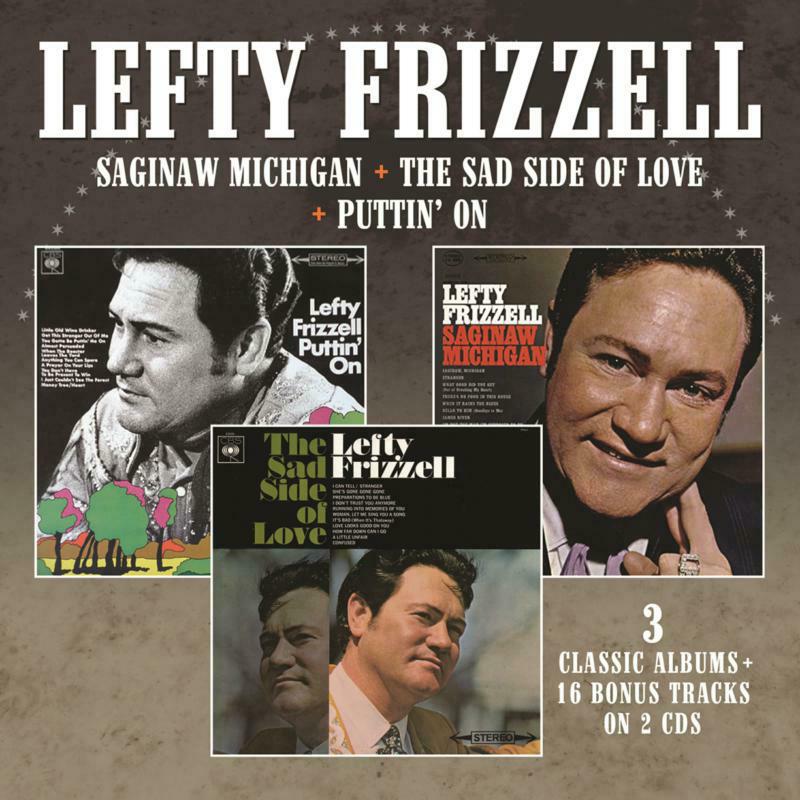 Picture of Lefty Frizzell - Saginaw Michigan / The Sad Side Of Love Puttin' On (Plus 16 Bonus Tracks) (2CD)