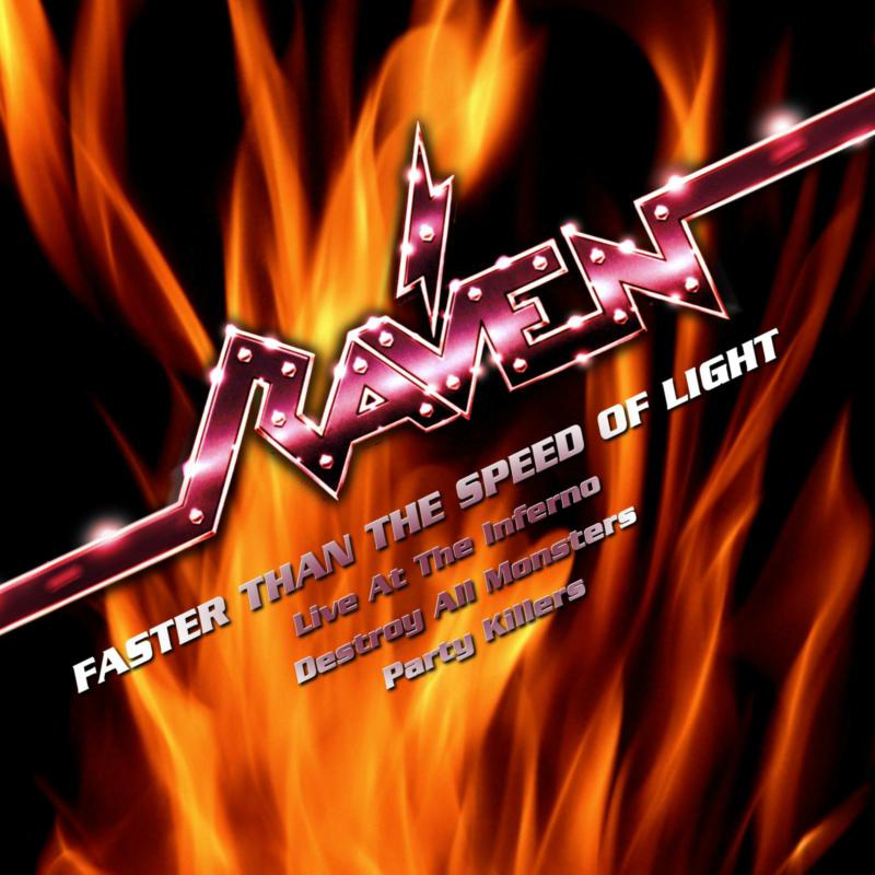Picture of RAVEN - FASTER THAN THE SPEED OF LIGHT AND COVERS 3CD DIGIPAK