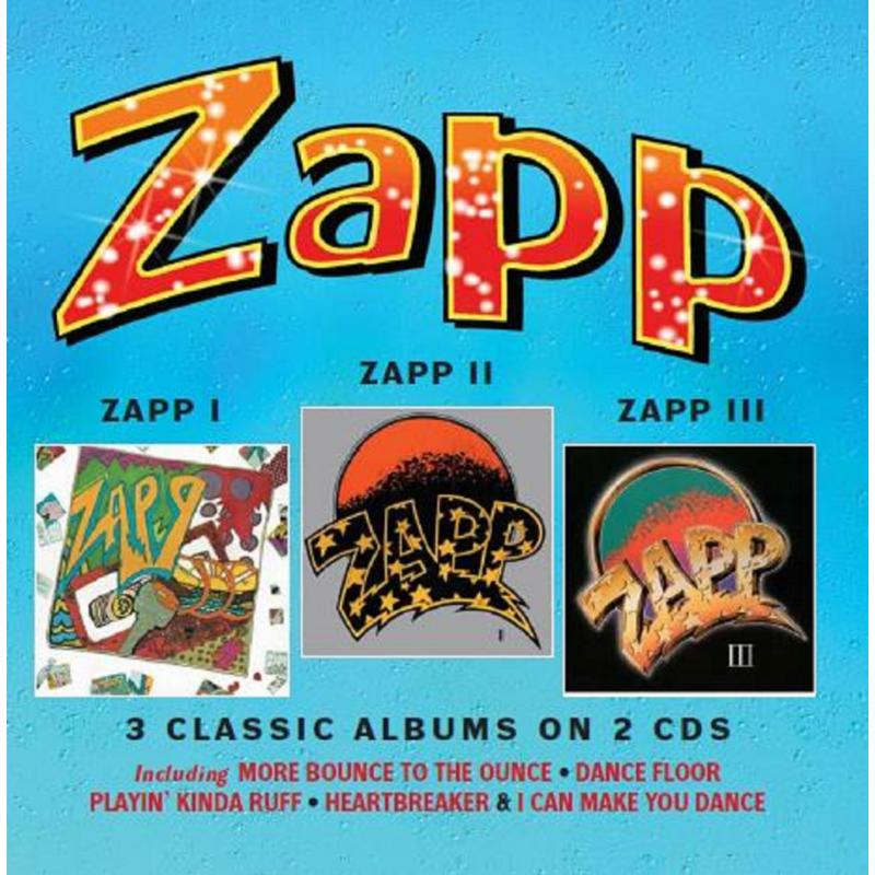 Picture of ZAPP - ZAPP I / ZAPP II / ZAPP III: 3 CLASSIC ALBUMS ON 2CDs - DELUXE EDITION