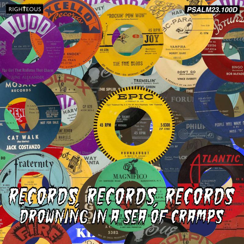 Picture of Various Artists - Records, Records, Records ~ Drowning In A Sea Of Cramps (2CD)