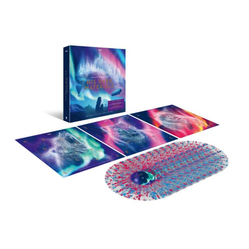 Picture of Phillip Pullman - Philip Pullman - His Dark Materials (Heavyweight Daemonic Dustburst Splatter Vinyl)