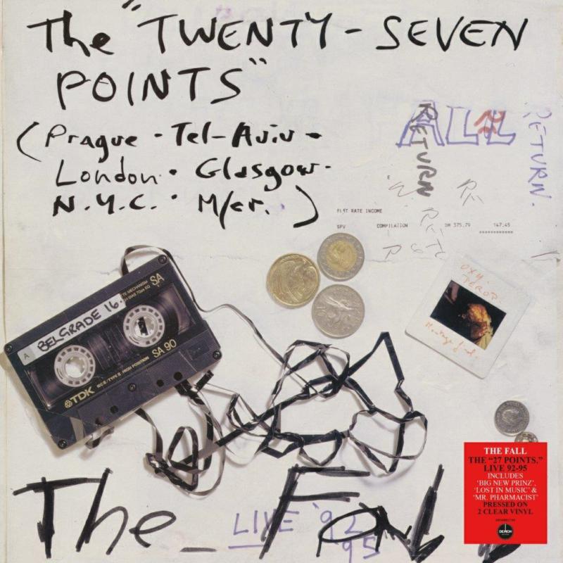 Picture of The Fall - The Twenty-Seven Points: Live 92-95 (Live) (140g Clear Vinyl)