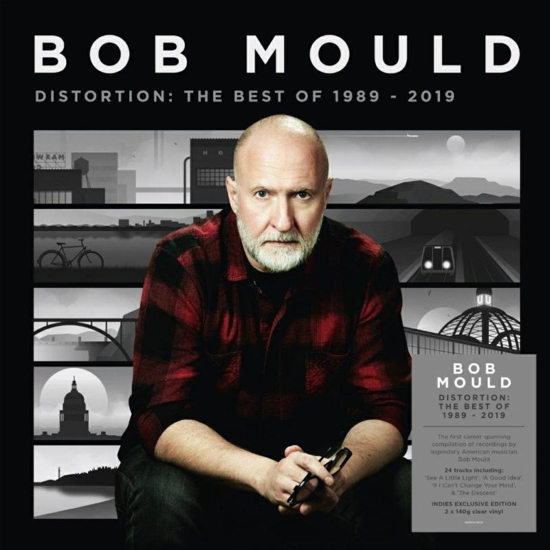 Picture of Bob Mould - Distortion: The Best Of 1989-2019 (Indies Exclusive) (140g Clear Vinyl)