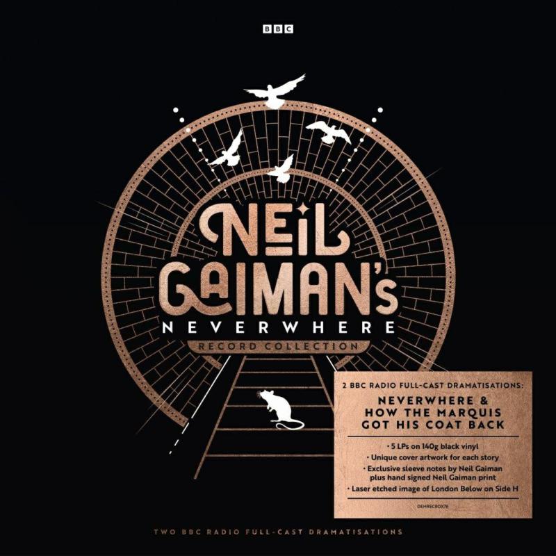 Picture of Neil Gaimon - Neil Gaiman's Neverwhere Record Collection (140g Black Vinyl) - 500 Signed