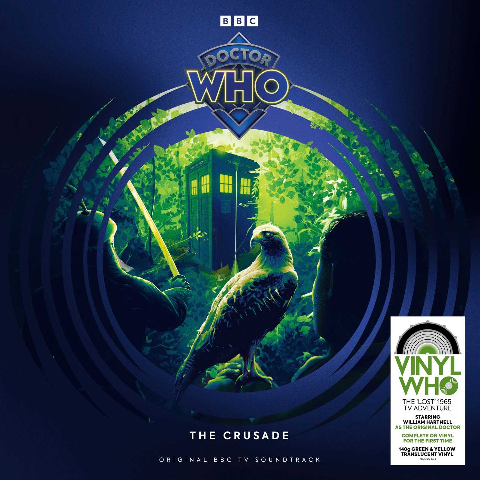 Picture of Doctor Who - The Crusade (Green & Yellow Translucent Vinyl)