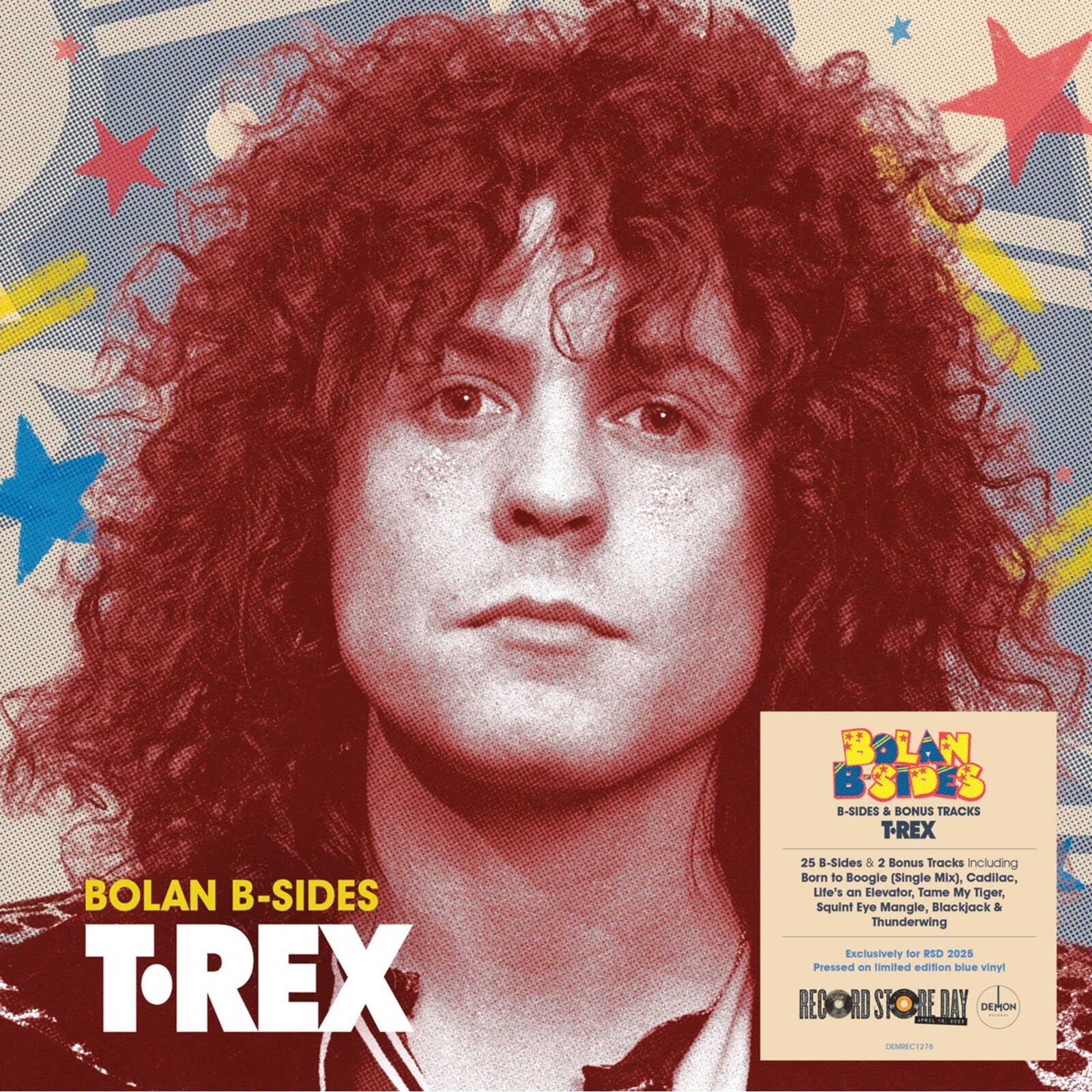 Picture of T. Rex - Bolan B-Sides (Translucent Blue Vinyl)
