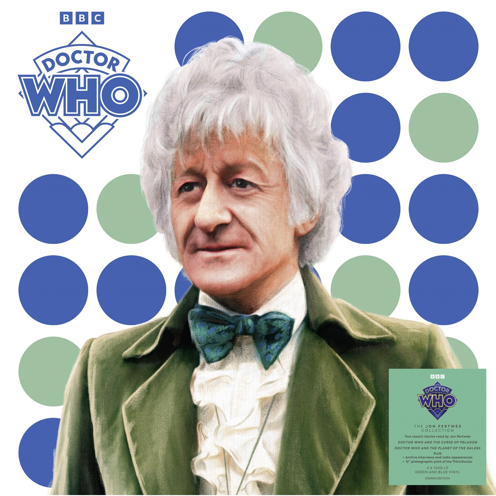 Picture of Doctor Who - The Jon Pertwee Collection (Green and Blue Vinyl)