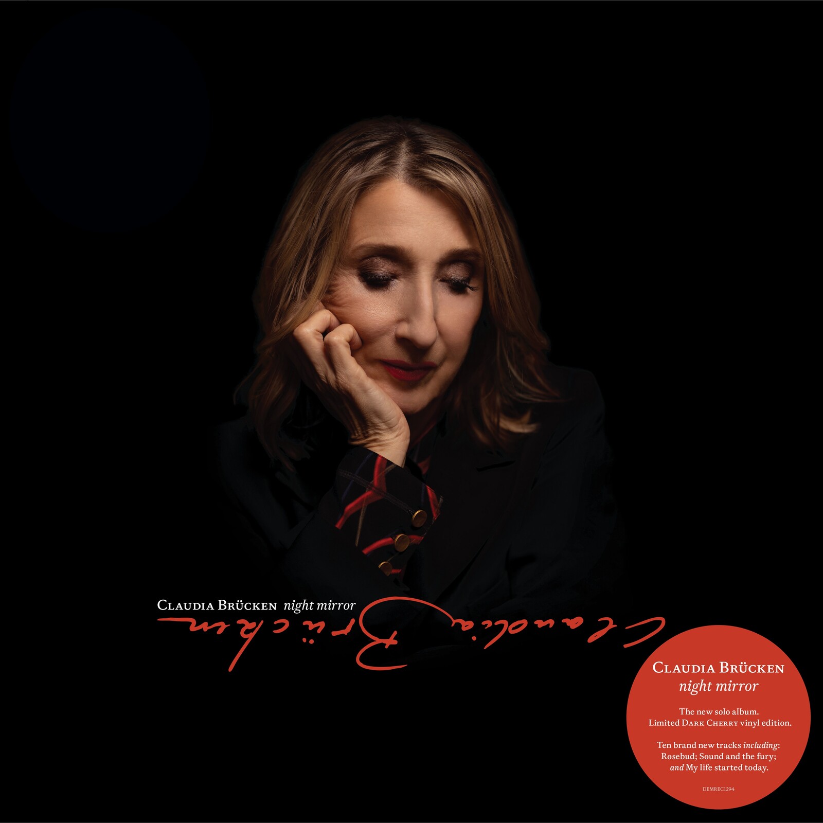 Picture of Claudia Brucken - Night Mirror (Dark Cherry Vinyl)