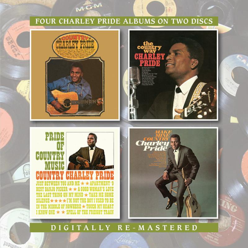 Picture of Charley Pride - Country Charley Pride / The Country Way / Pride Of Country Music