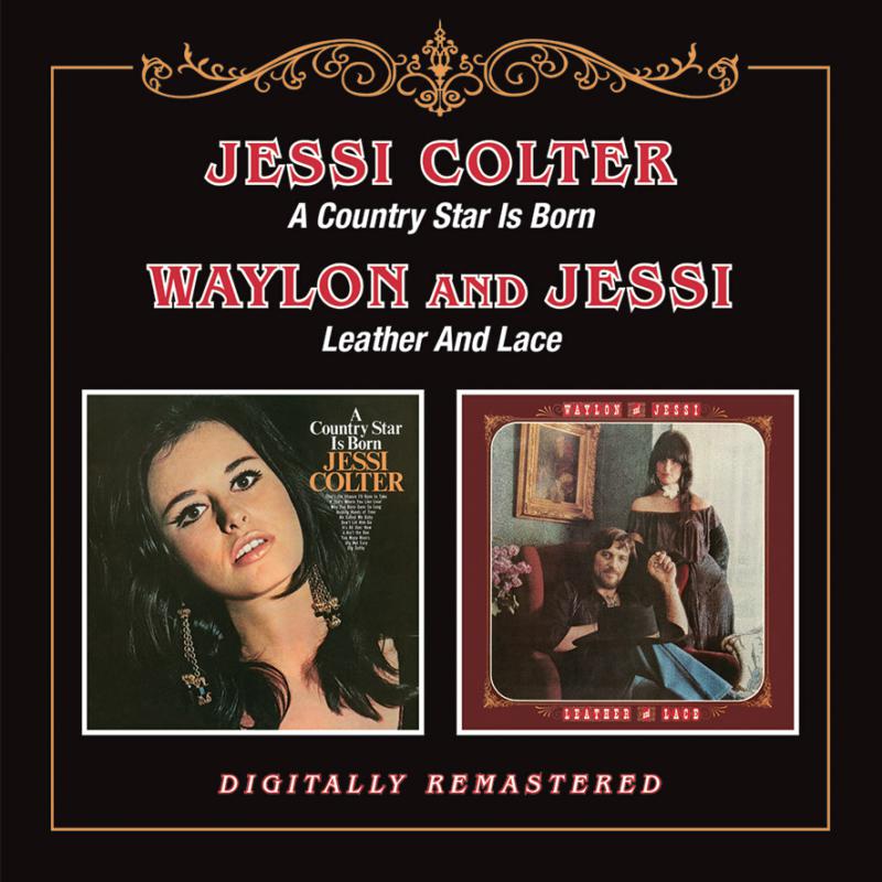 Picture of Jessi Colter - A Country Star Is Born / Leather And Lace (2CD)