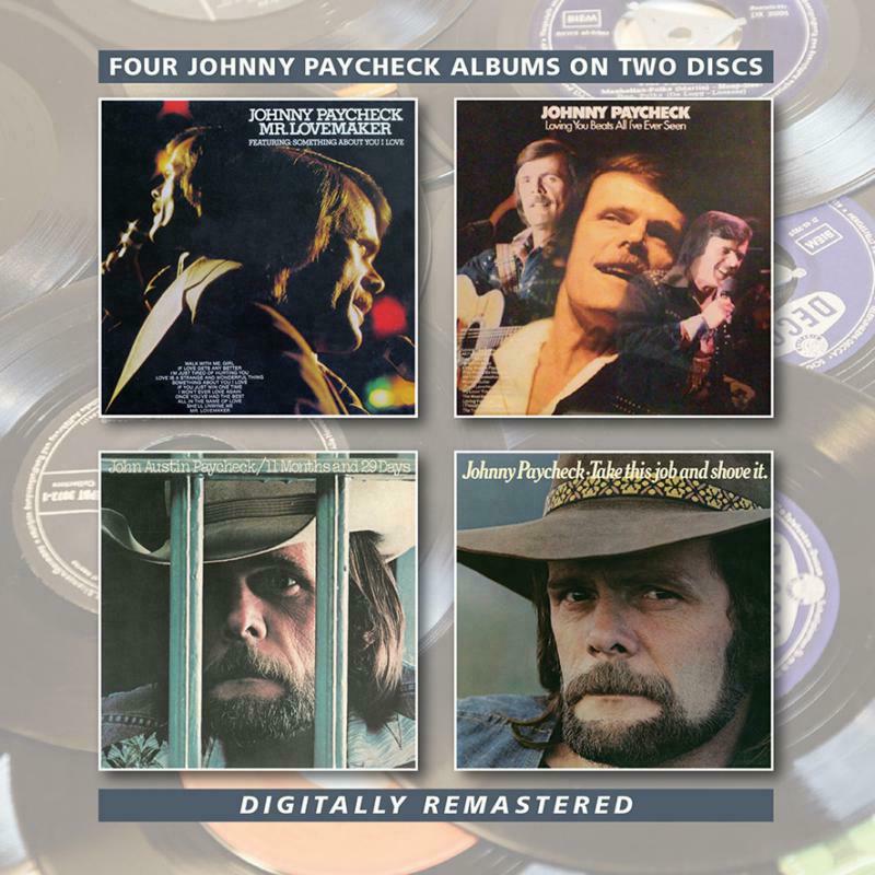 Picture of Johnny Paycheck - Mr. Lovemaker / Loving You Beats All I've Ever Seen / 11 Months (2CD)