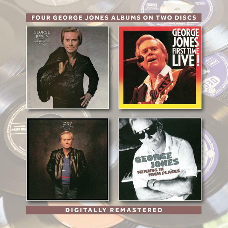 Picture of George Jones - Still The Same Ole Me / First Time Live! / One Woman Man / Friends In High Places (2CD)