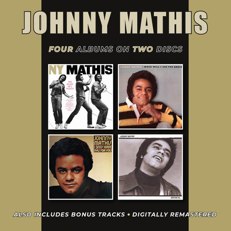 Picture of Johnny Mathis - The Heart Of A Woman + Bonus Tracks/When Will I See You Again/I Only Have Eyes For You/Mathis Is...