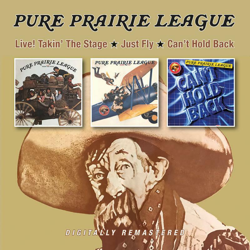Picture of Pure Prairie League - Live! Takin' The Stage/Just Fly/Can't Hold Back