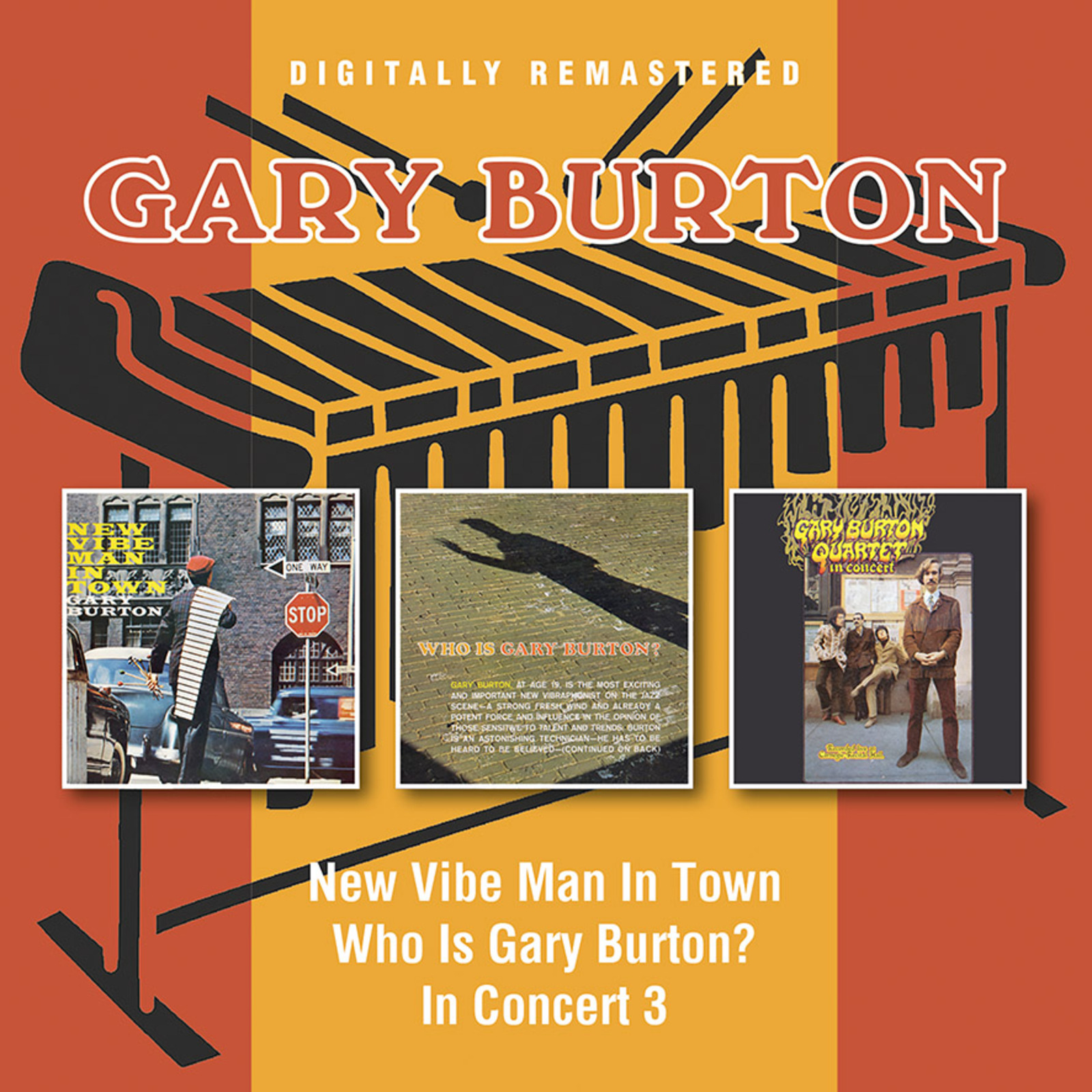 Picture of Gary Burton - New Vibe Man In Town / Who Is Gary Burton? / In Concert