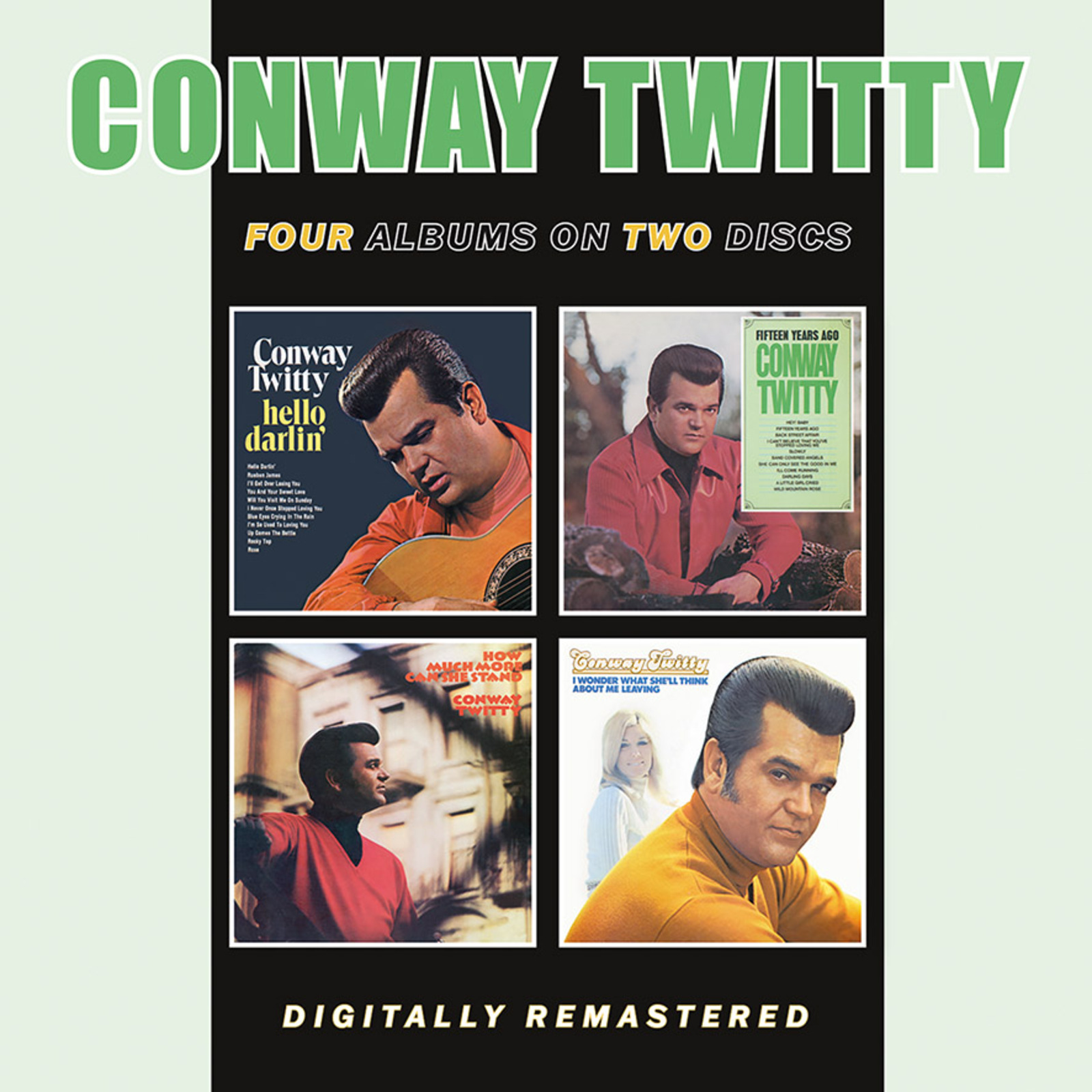 Picture of Conway Twitty - Hello Darlin' / Fifteen Years Ago / How Much More Can She Stand / I Wonder What She'll Think About Me Leaving
