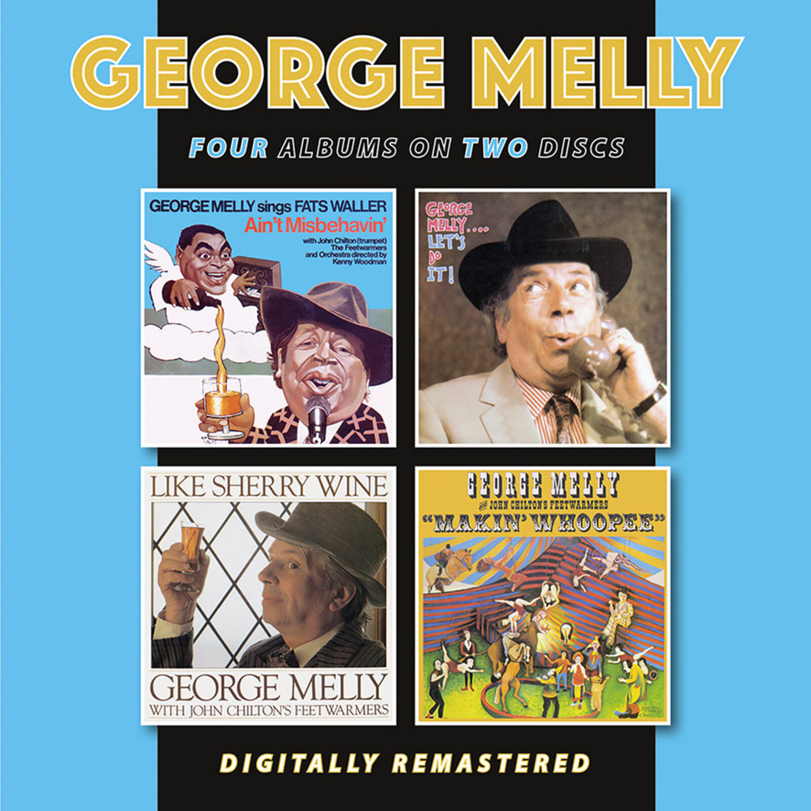 Picture of George Melly - Sings Fats Waller - Ain't Misbehavin' / Let's Do It! / Like Sherry Wine / Makin' Whoopee