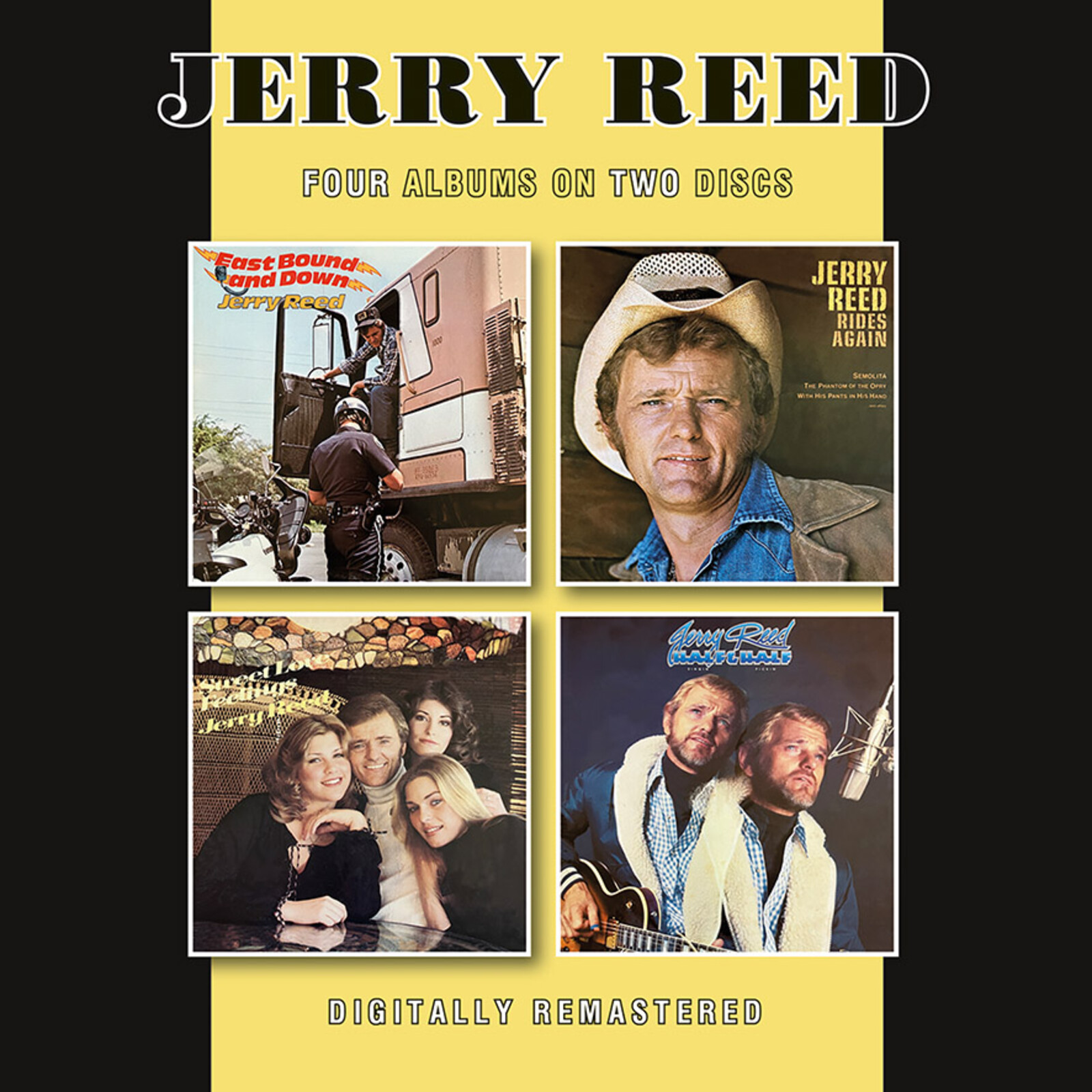 Picture of Jerry Reed - East Bound And Down / Jerry Reed Rides Again / Sweet Love Feelings / Half Singin' & Half Pickin'