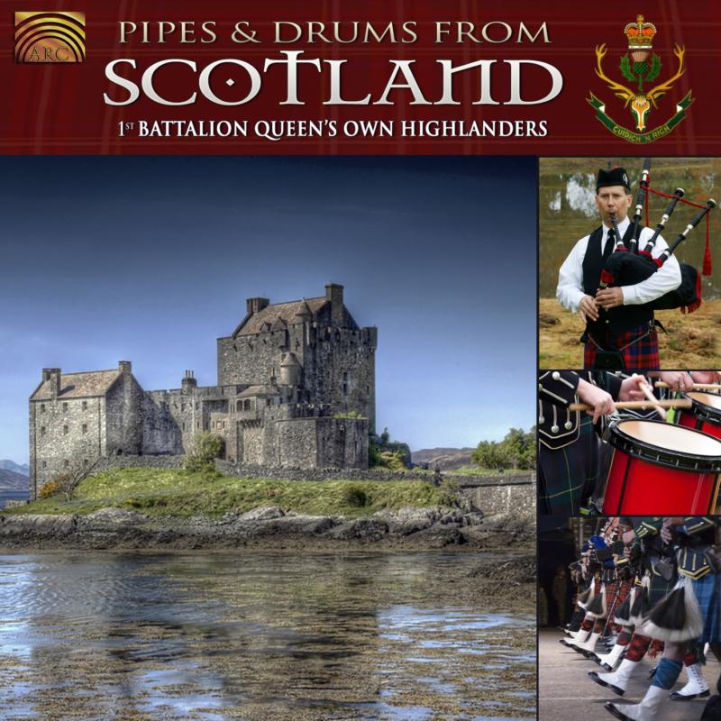 Picture of 1st Battalion Queen's Own Highlanders - Pipes & Drums From Scotland