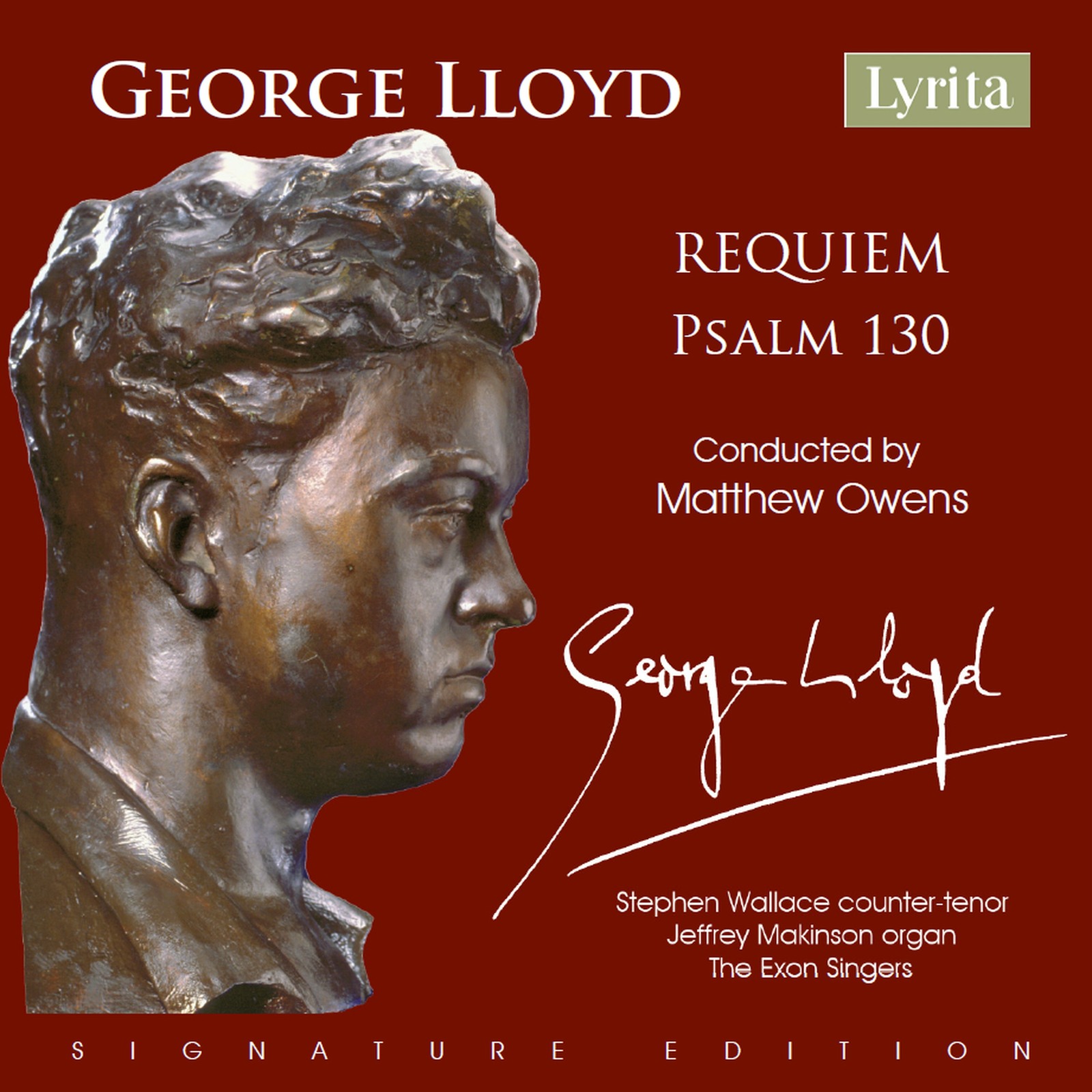 Picture of Stephen Wallace; Jeffrey Makinson; The Exon Singers; Matthew Owens - George Lloyd: Requiem; Psalm 130