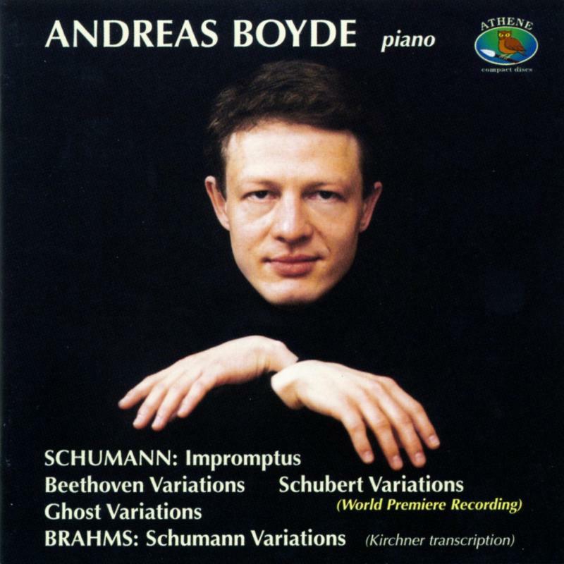 Picture of Andreas Boyde - VARIATIONS:BRAHMS/SCHUMANN