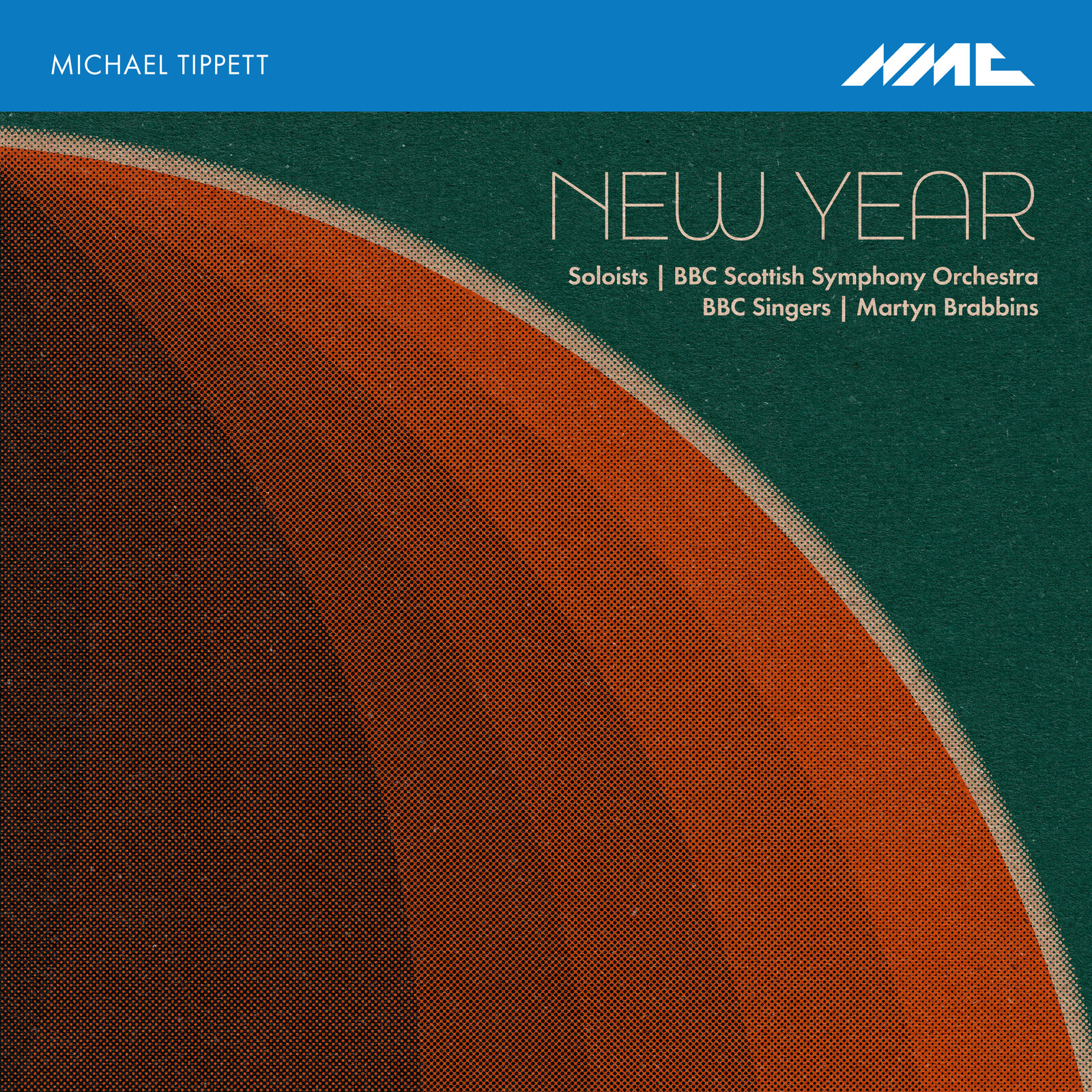 Picture of Martyn Brabbins, BBC Scottish Symphony Orchestra, BBC Singers - Michael Tippett: New Year