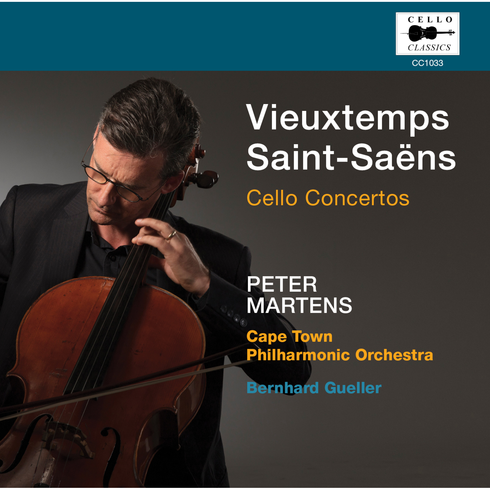 Picture of Peter Martens; Cape Town Philharmonic Orchestra; Bernhard Gueller - Henri Vieuxtemps; Camille Saint-Saens: Cello Concertos