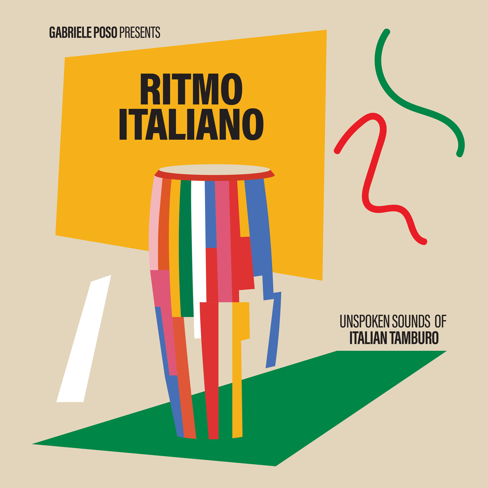 Picture of Various Artists - Gabriele Poso presents: Ritmo Italiano 'Unspoken sounds of Italian Tamburo'
