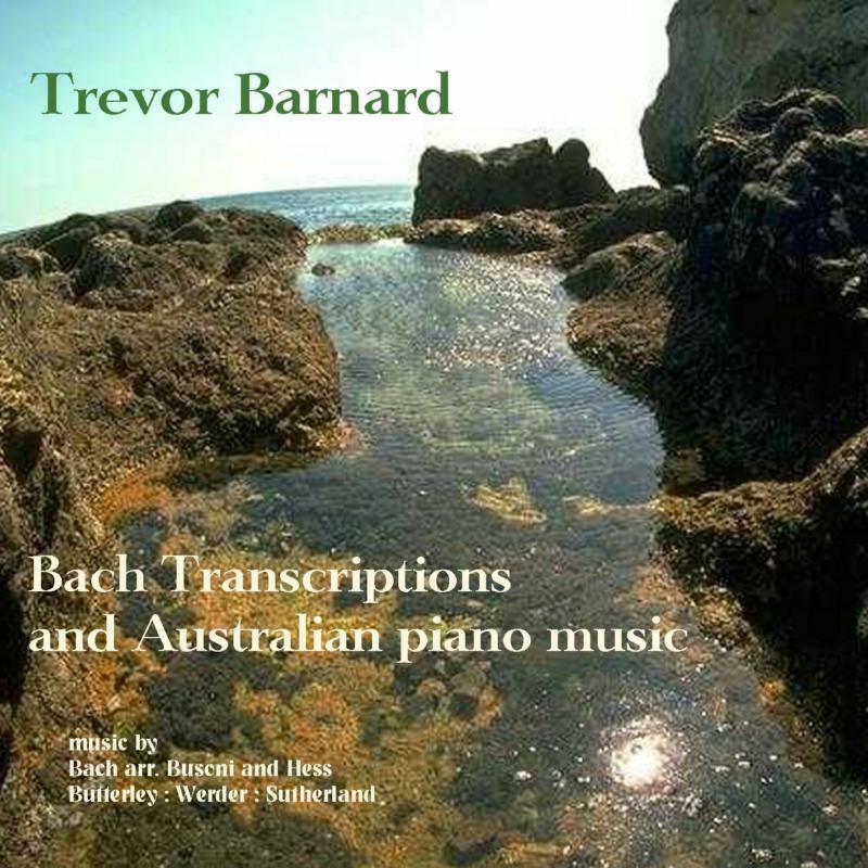 Picture of Trevor Barnard - BACH TRANS & AUS PIANO MUSIC
