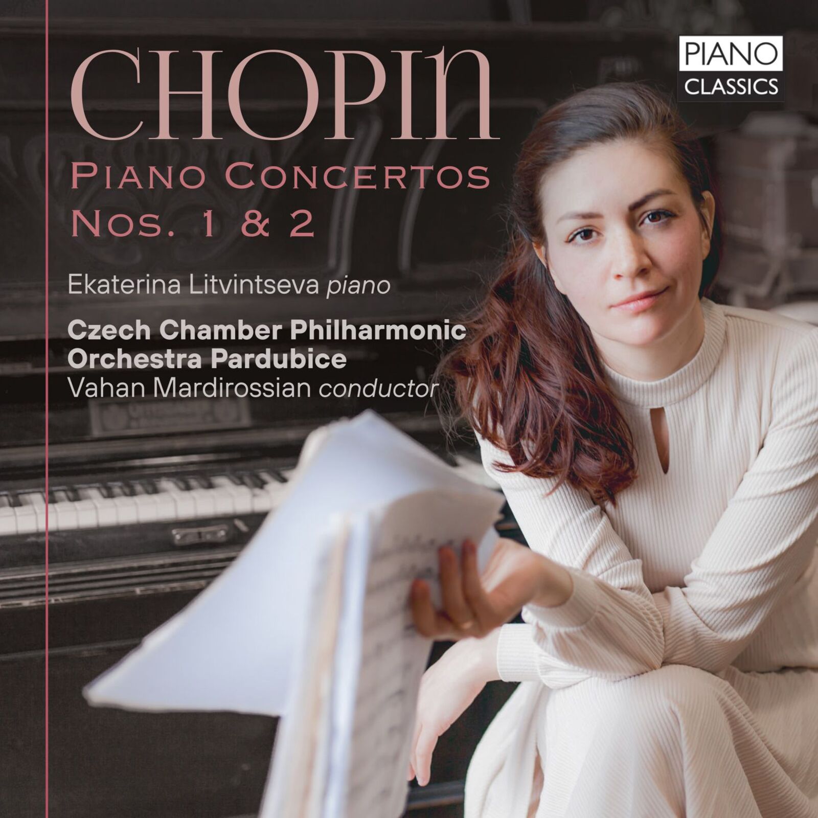 Picture of Ekaterina Litvintseva/Czech Chamber Philharmonic Orchestra Pardubice/Vahan Mardirossian - Chopin: Piano Concertos Nos. 1 & 2