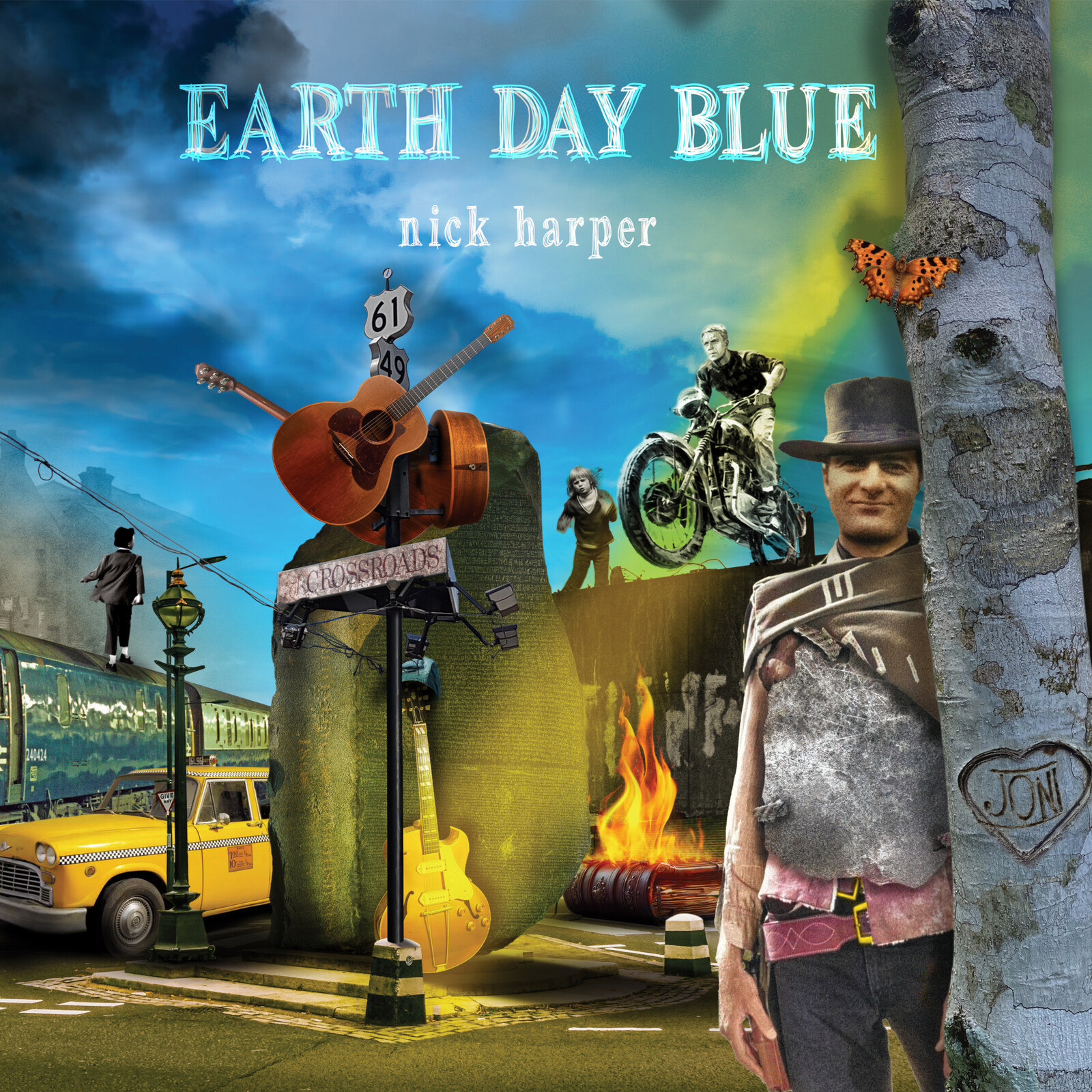 Picture of Nick Harper - Earth Day Blue