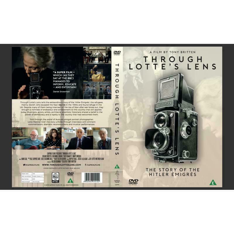 Picture of Tony Britten - Through Lotte's Lens: The Story of the Hitler Emigres (A Film by Tony Britten)