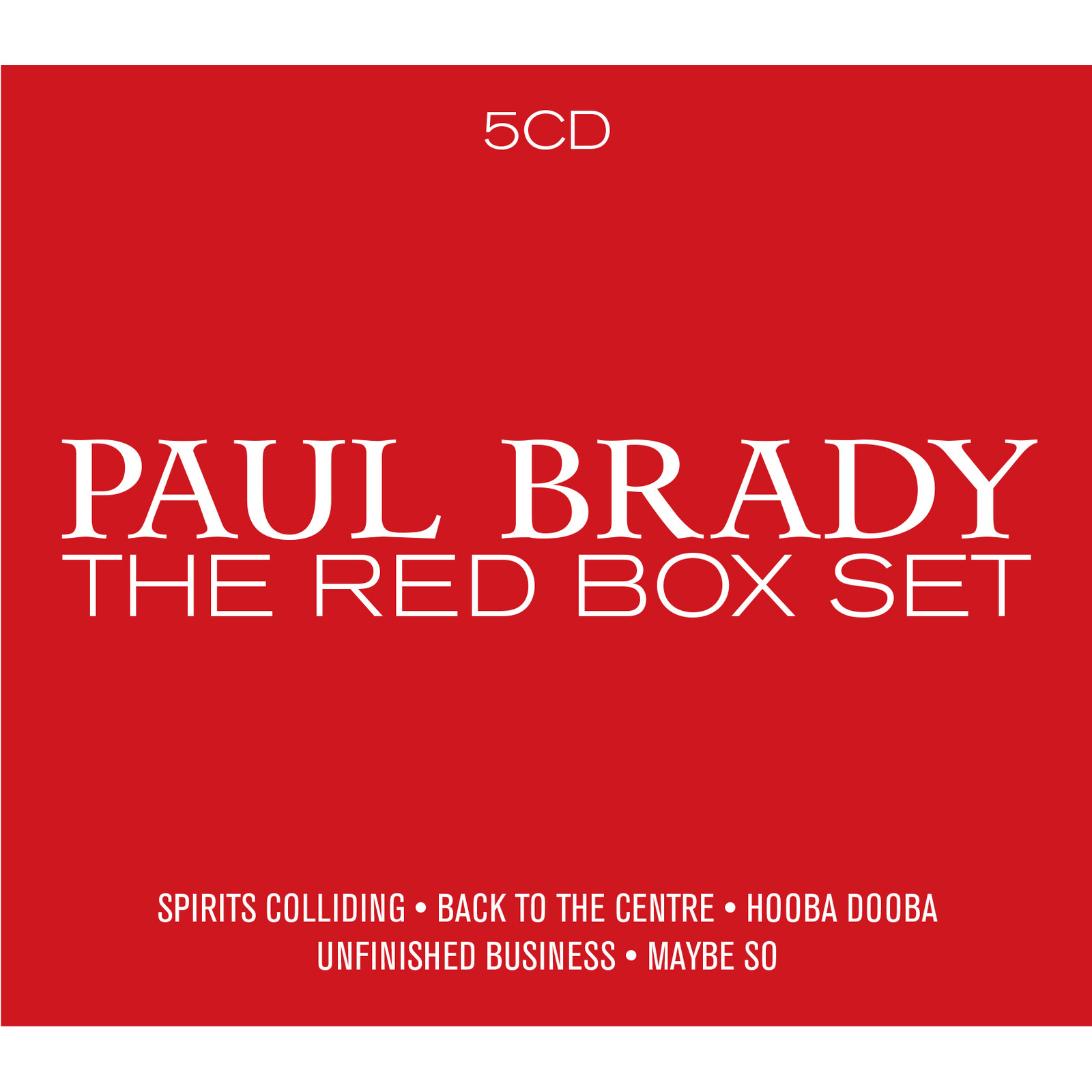 Picture of Paul Brady - The Red Box Set