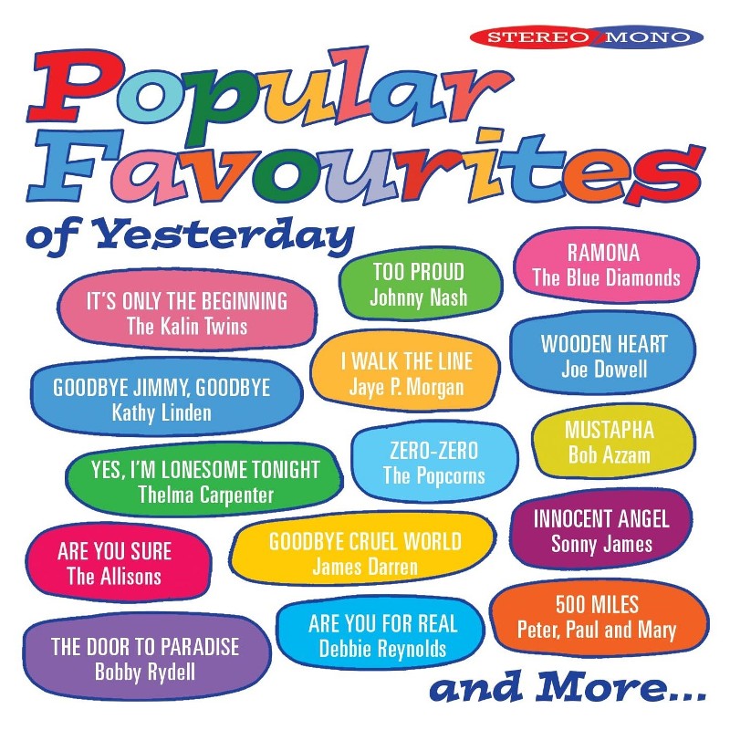 Picture of Various Artists - Popular Favourites of Yesterday