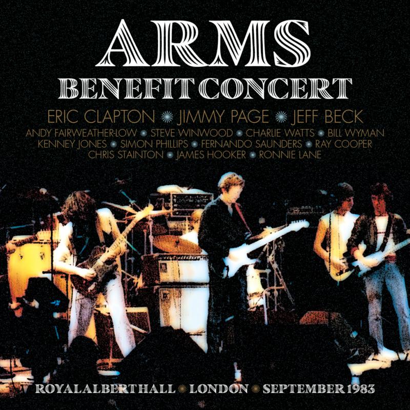 Picture of Jimmy Page Et Al Eric Clapton - 1983 Arms Benefit Concert
