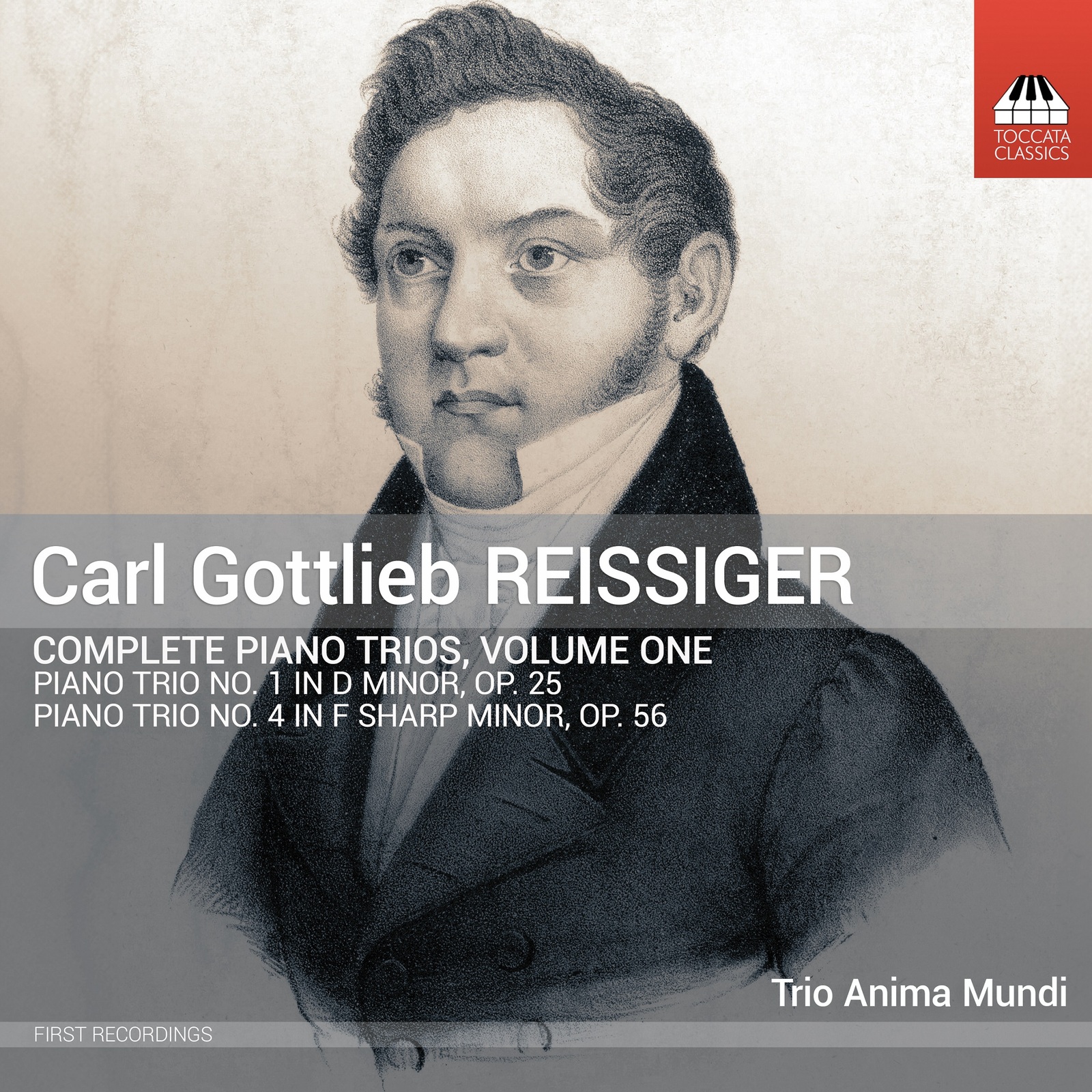 Picture of Trio Anima Mundi - Carl Gottlieb Reissiger: Complete Piano Trios, Vol. 1