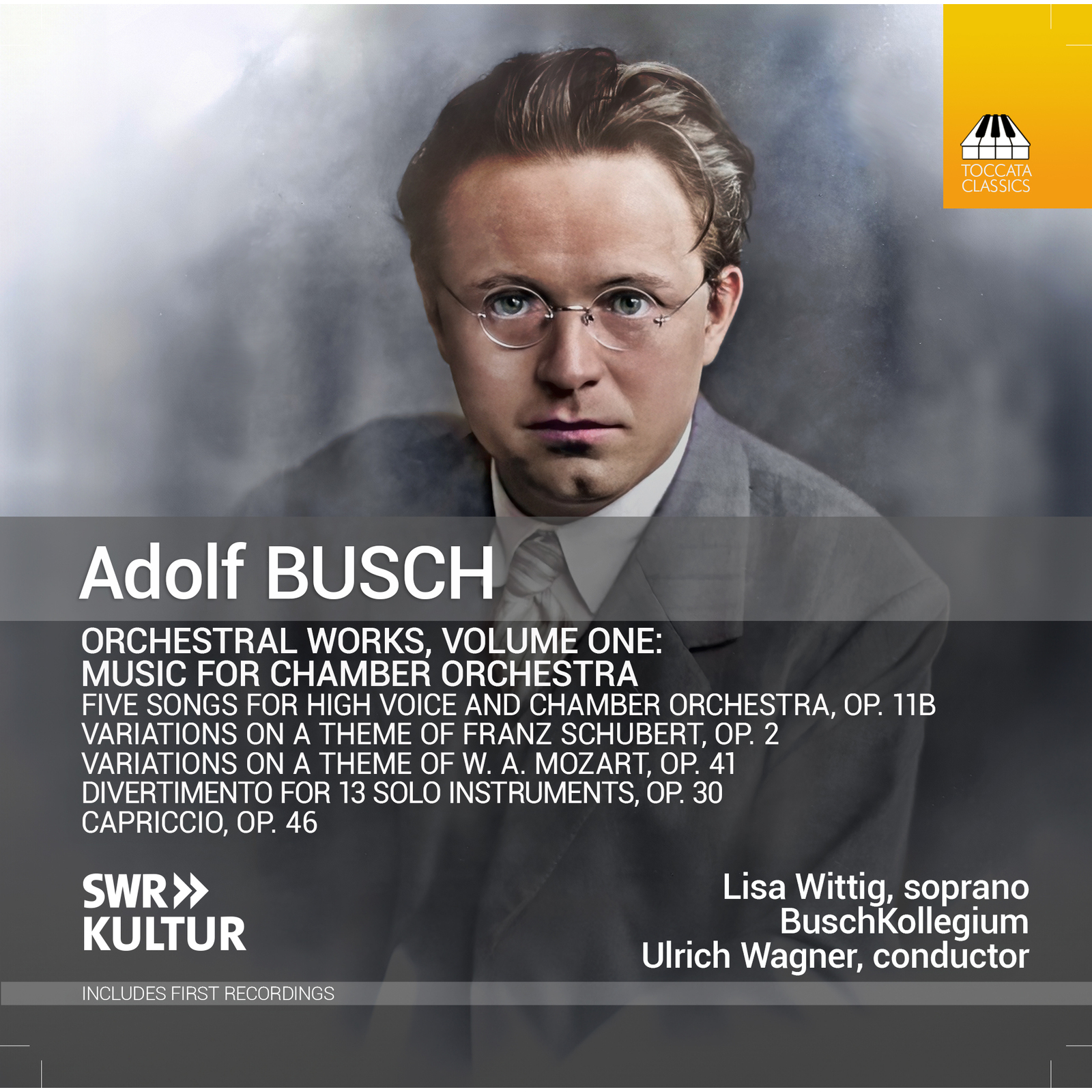 Picture of BuschKollegium; Lisa Wittig; Ulrich Wagner - Adolf Busch: Orchestral Works, Vol. 1