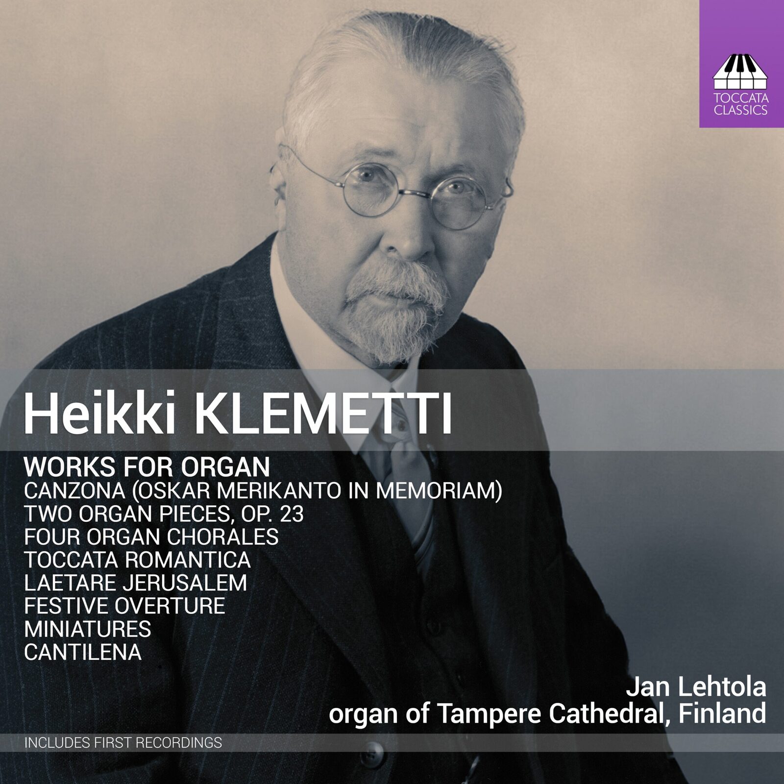 Picture of Jan Lehtola - Heikki Klemetti: Works for Organ
