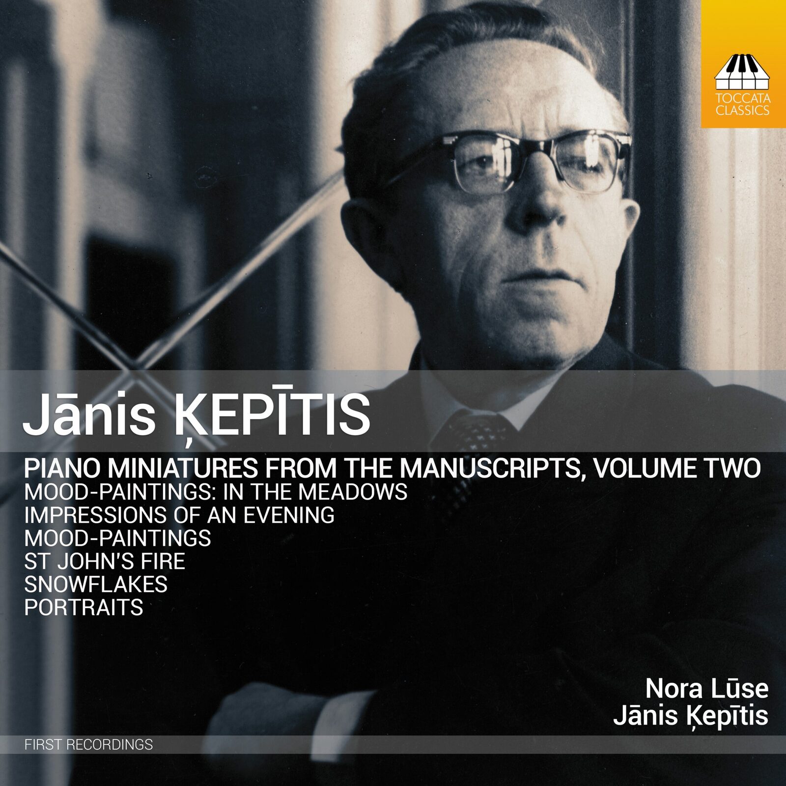 Picture of Nora Luse; Janis Kepitis - Janis Kepitis: Piano Miniatures from the Manuscripts, Vol. 2
