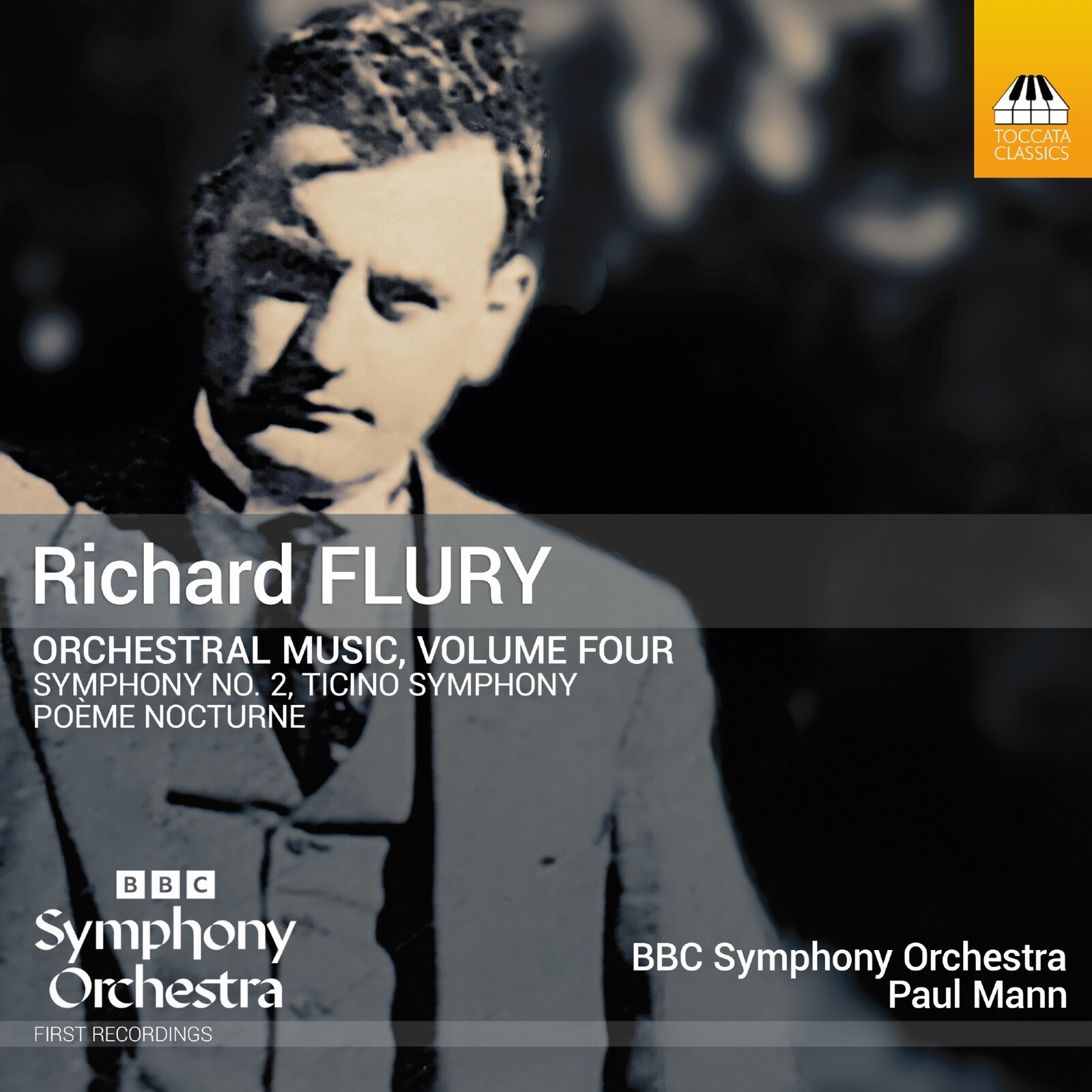 Picture of BBC Symphony Orchestra; Paul Mann - Richard Flury: Orchestral Music, Vol. 4