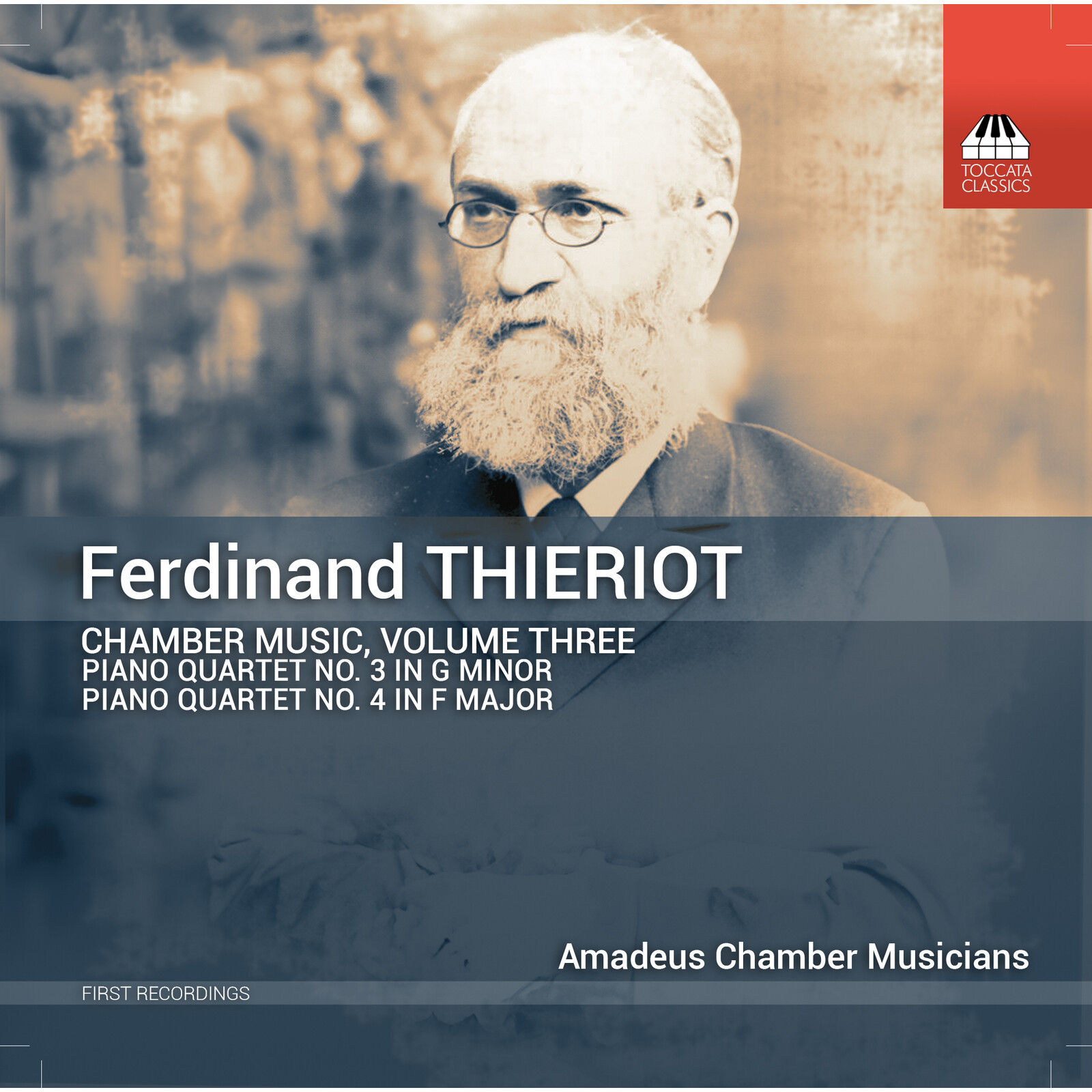 Picture of Amadeus Chamber Musicians - Ferdinand Thieriot: Chamber Music, Vol. 3