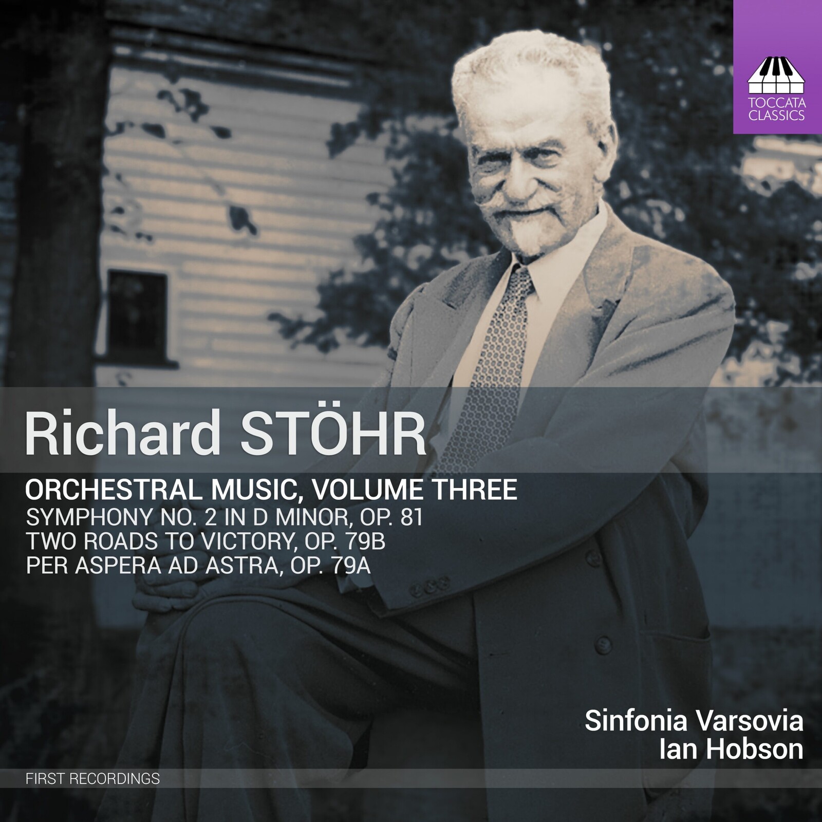 Picture of Sinfonia Varsovia; Ian Hobson - Richard Stohr: Orchestral Music, Vol. 3