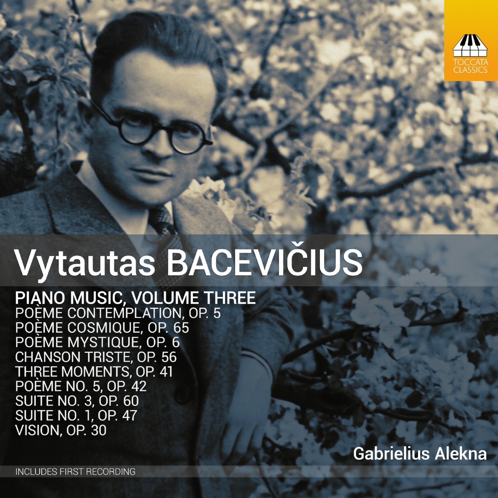 Picture of Gabrielius Alekna - Vytautas Bacevicius: Piano Music, Vol. 3