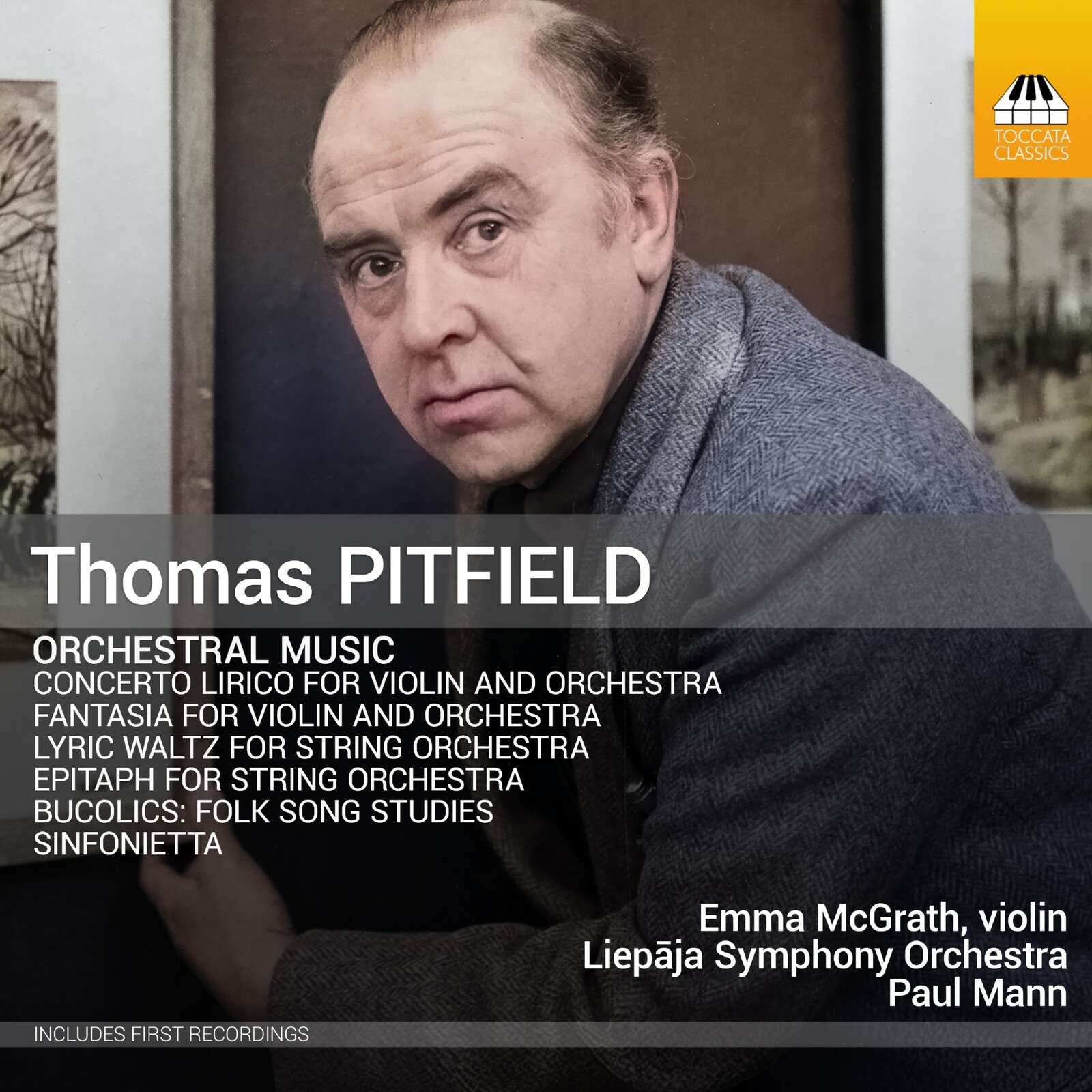 Picture of Emma McGrath; Liepaja Symphony Orchestra; Janis Baltabols; Aigars Raumanis; Paul Mann - Thomas Pitfield: Orchestral Music