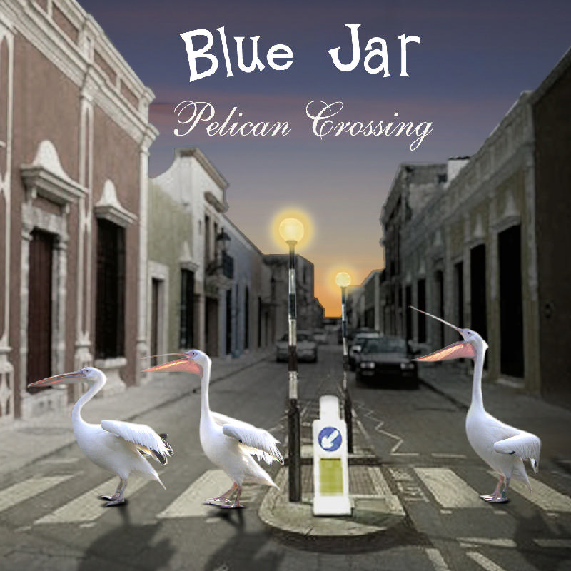 Picture of Blue Jar - Pelican Crossing