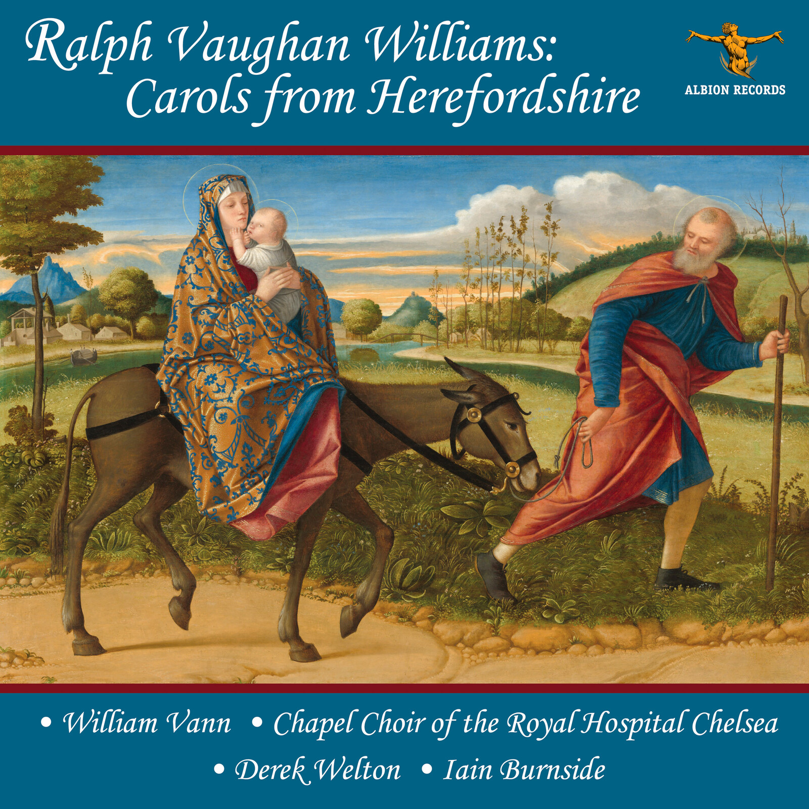 Picture of William Vann, Chapel Choir of the Royal Hospital Chelsea, Derek Welton, Iain Burnside - Ralph Vaughan Williams: Carols from Herefordshire