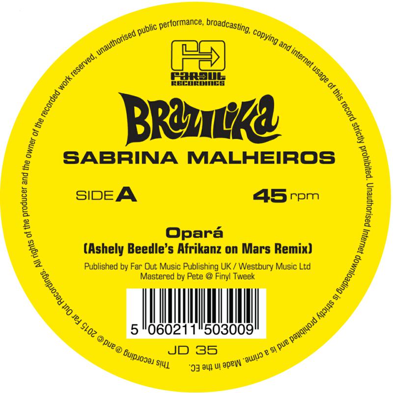 Picture of Sabrina Malheiros - Opara (Ashley Beedle's Afrikanz On Mars Remix)