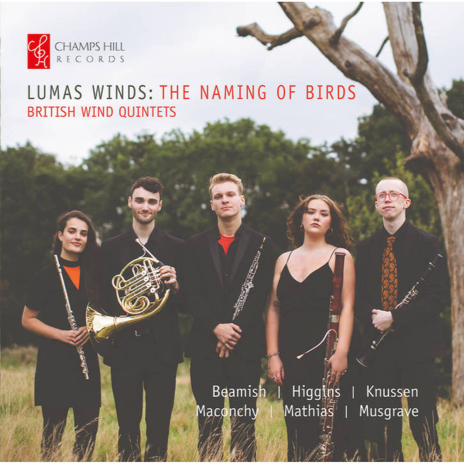 Picture of Lumas Winds - Lumas Winds: The Naming of Birds - British Wind Quintets