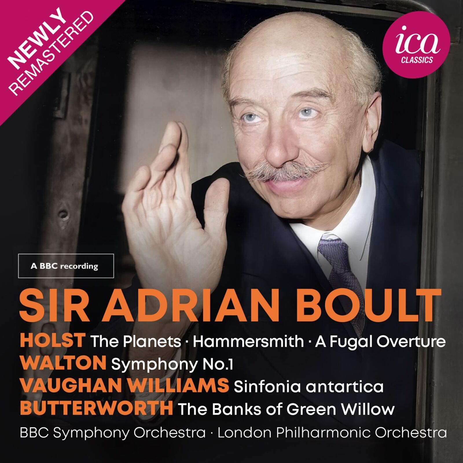 Picture of BBC Symphony Orchestra; London Philharmonic Orchestra; Sir Adrian Boult - Holst: The Planets - Works by Vaughan Williams, Walton and Butterworth